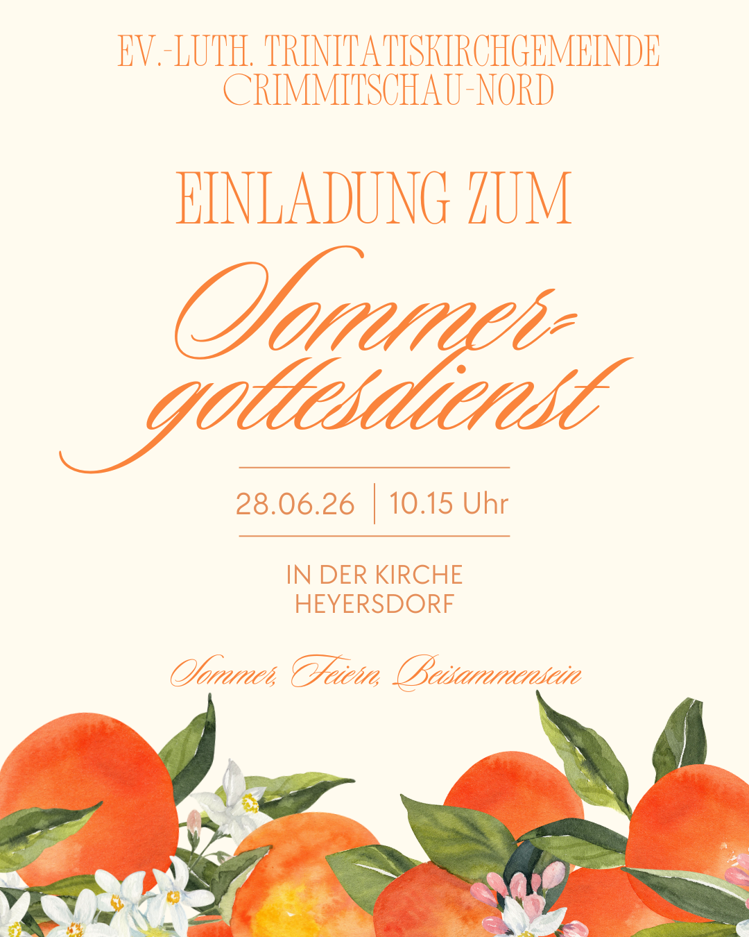 Sommergottesdienst Heyersdorf
